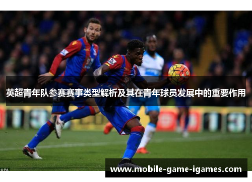 英超青年队参赛赛事类型解析及其在青年球员发展中的重要作用